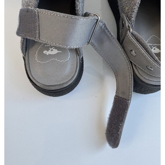 Rocket Dog Adore Flatform Clog Mule Gray Felted Wool Womens 7 - Picture 5 of 11